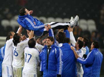 Ελλαδάρα σε αγαΠΑΜΕ στο Μουντιάλ ξανά με επική νίκη 1-0 και πρόκριση στο Ντόνετσκ