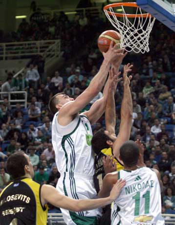 Μπατίστ και Πέκοβιτς είχαν κέφια και ο Παναθηναϊκός δεν καρδιοχτύπησε με το Μαρούσι