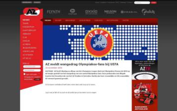 Η Αλκμααρ κατήγγειλε τον Ολυμπιακό στην UEFA για «ντου» των οπαδών του