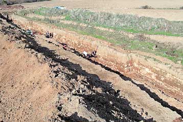 Τείχος 3,5 χλμ «αγκάλιαζε» την αρχαία πόλη της Βεργίνας