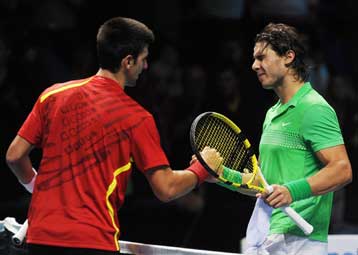 Ο Τζόκοβιτς απέκλεισε τον Ναδάλ στα ημιτελικά του World Tour Finals