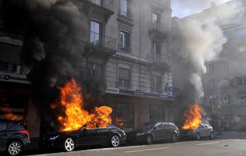 Επεισόδια στη Γενεύη ενόψει διάσκεψης του Παγκόσμιου Οργανισμού Εμπορίου