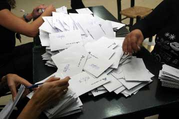 Προβάδισμα του Αντώνη Σαμαρά δείχνουν τα πρώτα ανεπίσημα αποτελέσματα