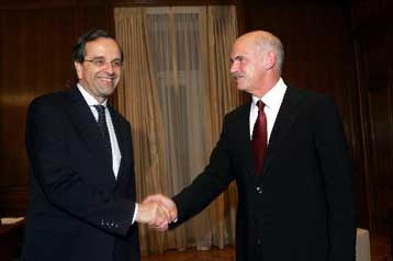 «Σε άλλα μαζί, σε άλλα απέναντι» από την κυβέρνηση, δήλωσε ο Αντώνης Σαμαράς