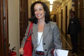 Διάλογο με μαθητές πραγματοποίησε η Αννα Διαμαντοπούλου