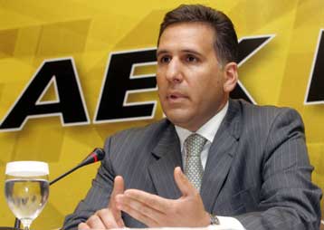 Ο Νοτιάς έχασε την πτήση και το ραντεβού με τον Κοζώνη