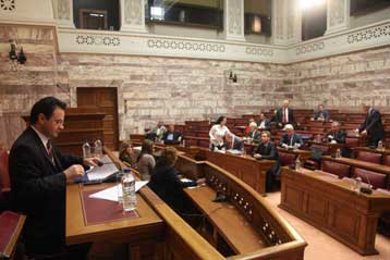 Αρχισε η συζήτηση για τον προϋπολογισμό του 2010 στην Επιτροπή Οικονομικών της Βουλής
