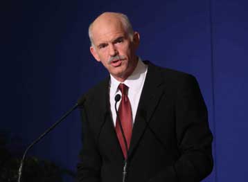 Δεν υπάρχει κίνδυνος χρεοκοπίας της ελληνικής οικονομίας, διαμηνύει ο Γ.Παπανδρέου