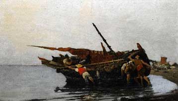 Θαλασσογραφίες του Κωνσταντίνου Βολανάκη στο Ναυτικό Μουσείο