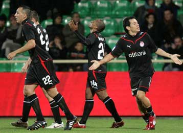 «Στεγνός» στα Πηγάδια ο ΟΣΦΠ, δύσκολα ο ΠΑΟΚ, πρώτο «διπλό» για τον Αρη στη Λιβαδειά