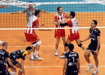 Ευρω-μάχες στο βόλεϊ με Ντιναμό – Ολυμπιακός και Εκατερίνεμπουργκ – ΠΑΟ