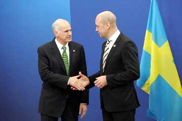 Παρέμβαση Παπανδρέου για την ελληνική οικονομία στη Σύνοδο Κορυφής