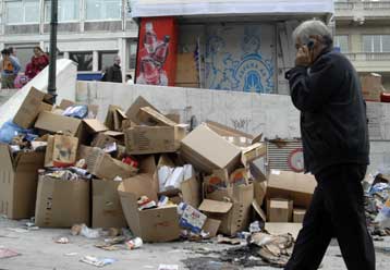 Τέλος στην απεργία των εργαζομένων στην καθαριότητα του Δήμου Αθηναίων