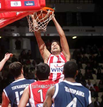 «Προπόνηση» έκανε ο Ολυμπιακός που σάρωσε με 107-73 τα Τρίκαλα