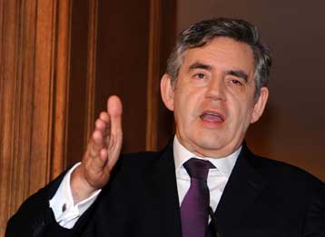 Αιφνιδιαστική επίσκεψη του Γκόρντον Μπράουν στο Αφγανιστάν