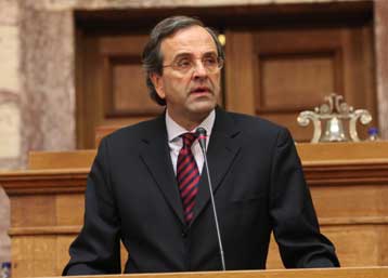 Επίθεση στην κυβέρνηση και μήνυμα εσωκομματικής ενότητας από τον Αντ.Σαμαρά