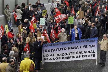 Στάσεις εργασίας στο Ισπανικό Πρακτορείο Ειδήσεων κόντρα σε μειώσεις μισθών