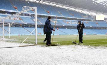 Αναβολή αγώνων λόγω κακοκαιρίας στα πρωταθλήματα της Ευρώπης