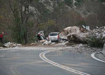 Κυκλοφοριακό κομφούζιο στο νομό Λάρισας μετά το κλείσιμο των Τεμπών