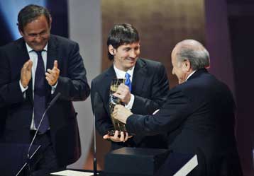 Ο Μέσι κορυφαίος παίκτης και από τη FIFA για το 2009