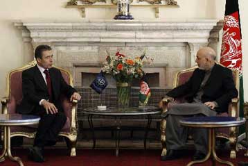 Δεν υπάρχει διορία για την «έξοδο» του ΝΑΤΟ από το Αφγανιστάν, δηλώνει ο Ράσμουσεν