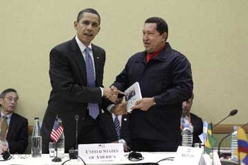 Η αυταπάτη για τον Ομπάμα τελείωσε, λέει ο… πρωτοχρονιάτικος Τσάβες