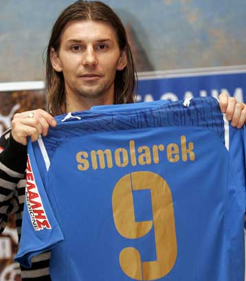 «Θα βάλω πολλά γκολ με την Καβάλα» υποσχέθηκε ο Σμολάρεκ