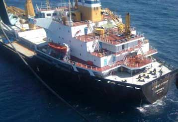 Εμπλοκή στην μεταφορά των σορών των ναυτικών του Aegean Wind