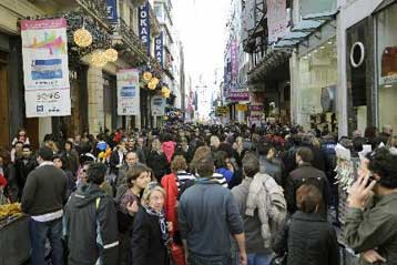 Μείωση τζίρου 14% στο λιανεμπόριο τον Οκτώβριο