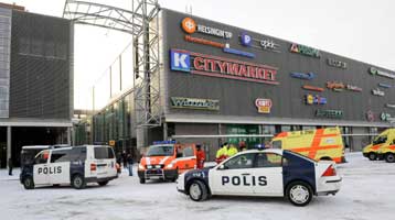 Ένοπλος άνοιξε πυρ σε εμπορικό κέντρο στη Φινλανδία