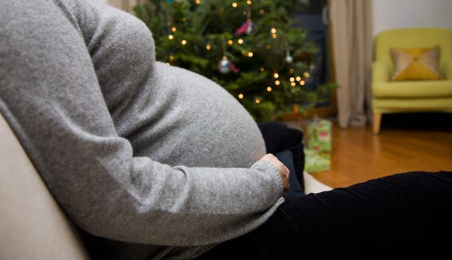 Γυναίκα: Έγκυος τα Χριστούγεννα