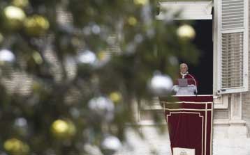 Ειρήνη και σεβασμό στη διαφορετικότητα ζήτησε ο Πάπας στο πρωτοχρονιάτικο μήνυμά του