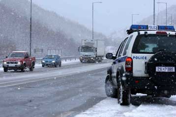 Στα «λευκά» τα ορεινά της Κεντρικής και Δυτικής Μακεδονίας