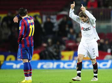 Η Σεβίλη έκλεισε το… σπίτι της Μπαρτσελόνα και αισιοδοξεί για οκτάδα