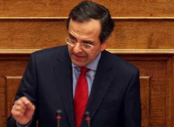 Διπλή πρωτοβουλία Σαμαρά για θέματα διαφάνειας και εκλογικού νόμου