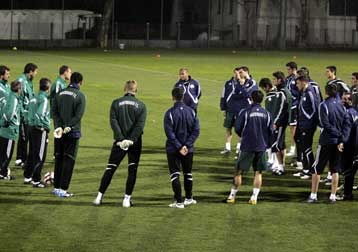 Με «πράσινα» χαμόγελα η προετοιμασία για την Ξάνθη