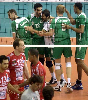 Ο Παναθηναϊκός νίκησε 3-1 σετ την Πιατσέντσα και έσπασε το… ρόδι στη Γλυφάδα