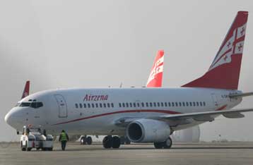 Πραγματοποιήθηκε η πρώτη πτήση Τιφλίδα-Μόσχα μετά τον πόλεμο του 2008