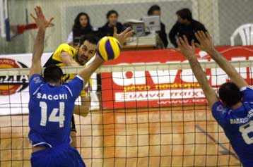 Νίκη του Αρη με 3-1 σετ επί του Πανελληνίου, την Κυριακή το «αιώνιο» ντέρμπι