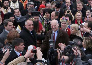 Τις άριστες σχέσεις Ελλάδας – Βουλγαρίας διαπίστωσαν Παπανδρέου και Μπορίσοφ