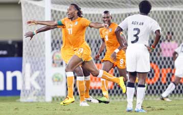 Νίκη με 3-1 επί της Γκάνας και πρόκριση στα προημιτελικά για την Ακτή Ελεφαντοστού