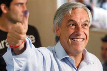 Προβάδισμα στον Πινιέρα δίνουν τα πρώτα αποτελέσματα των προεδρικών εκλογών στη Χιλή