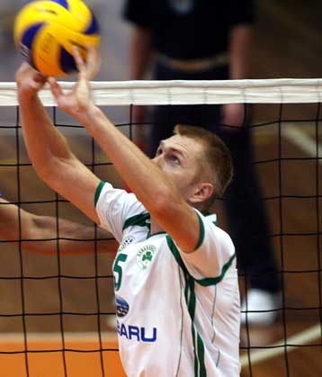 Ο Ζαγκούμνι του Παναθηναϊκού MVP της 15ης αγωνιστικής της Α1 ανδρών του βόλεϊ