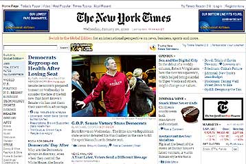 Με χρέωση από το 2011 η πρόσβαση στoυς διαδικτυακούς New York Times