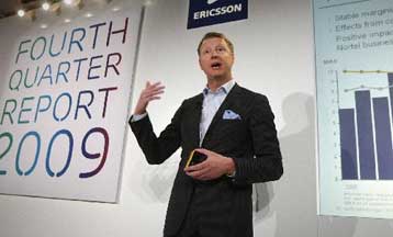 «Βουτιά» 92% στα κέρδη δ΄τριμήνου της Ericsson, καταργεί 6.500 θέσεις εργασίας το 2010