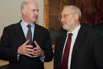 «Μία Ευρώπη αρχών δεν θα αφήσει την Ελλάδα να ματώσει» λέει ο Τζ.Στίγκλιτς