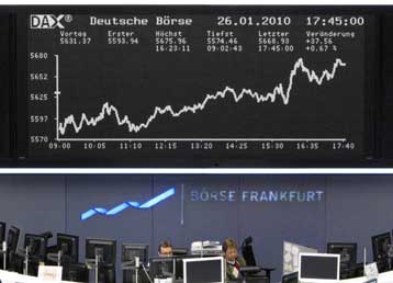 Ανοδος για τα ευρωπαϊκά χρηματιστήρια, πτώση στη Γουόλ Στριτ την Τρίτη