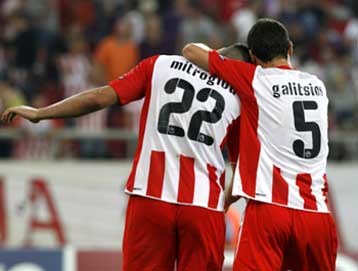 Πρόβλημα στον Ολυμπιακό με Μήτρογλου και Γκαλίτσιο