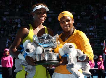 Οι Γουίλιαμς κατέκτησαν το διπλό στο όπεν Αυστραλίας και τελικός Φέντερερ vs Μάρεϊ