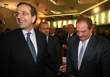 Κάλυψη Σαμαρά στον Κ.Καραμανλή για την ευχαριστήρια επιστολή προς Χριστοφοράκο